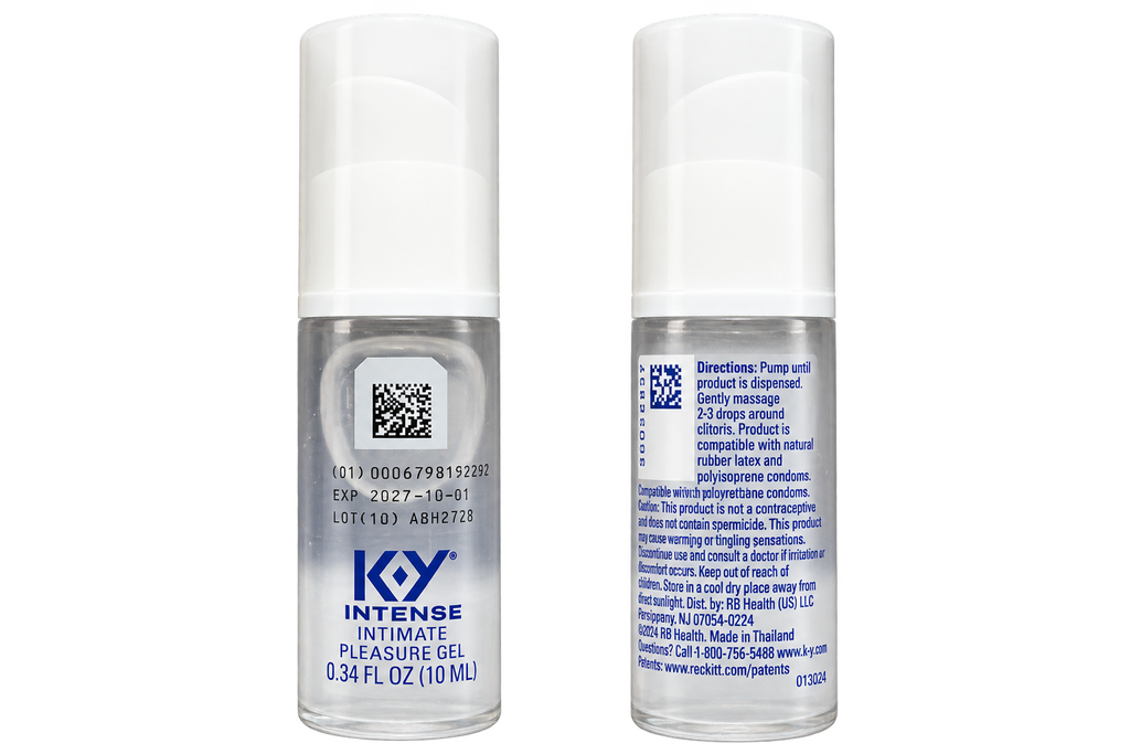 K-Y Intense Intimate Pleasure Gel – 10 mL