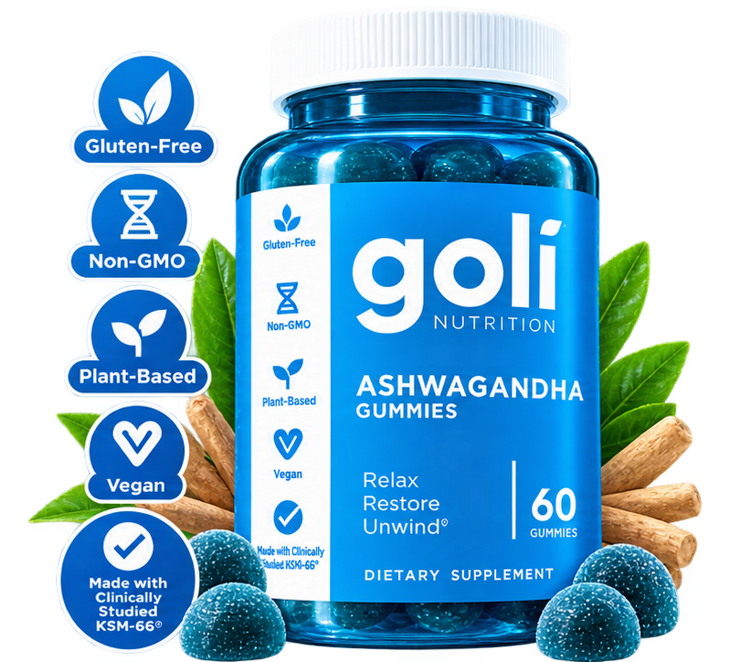 Goli® Nutrition Ashwagandha Gummies (60CT)