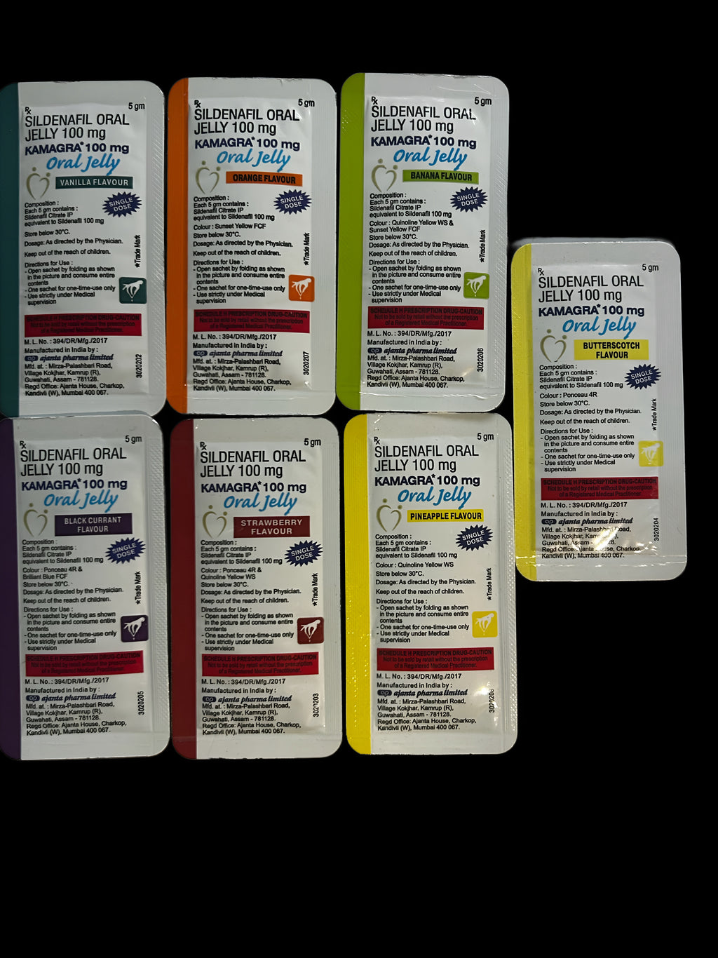 Kamagra Oral Jelly (7 Sachets)