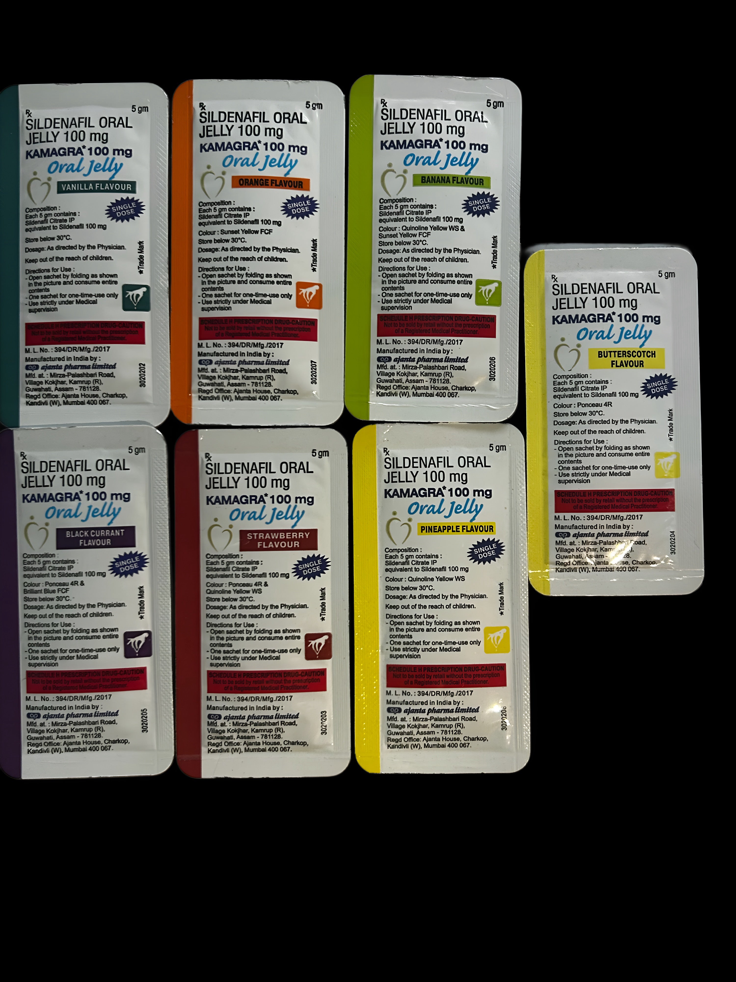 Kamagra Oral Jelly (7 Sachets)