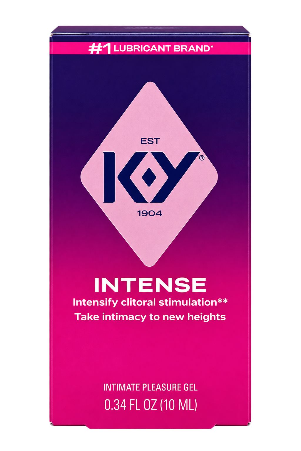 K-Y Intense Intimate Pleasure Gel – 10 mL