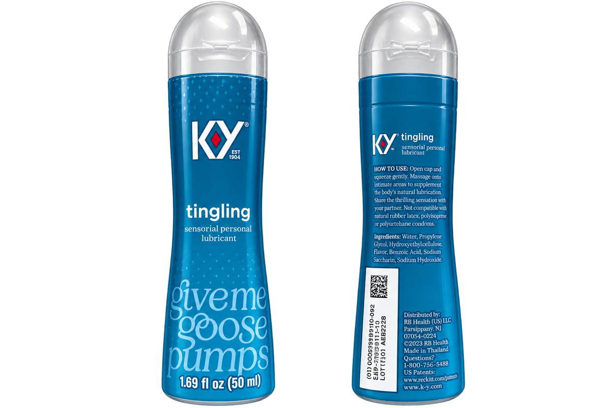K-Y Tingling Sensorial Personal Lubricant – 50 mL