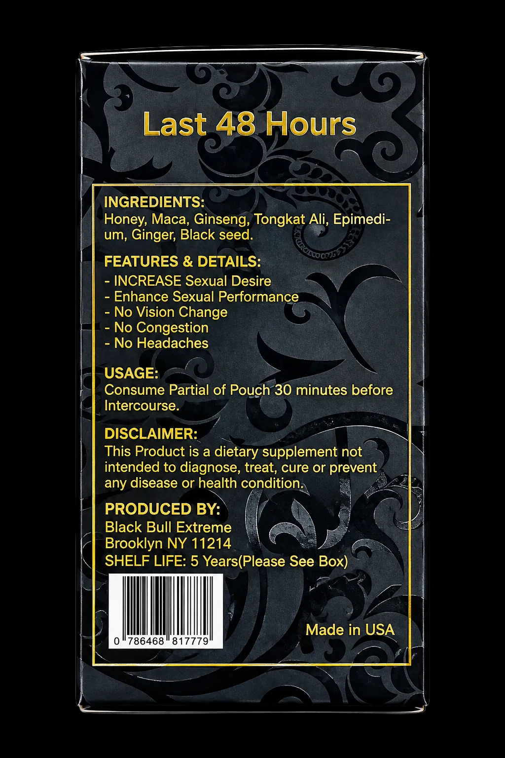 Black Bull Extreme (12 Sachets)