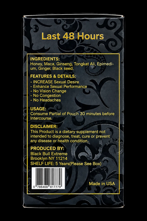 Black Bull Extreme (12 Sachets)