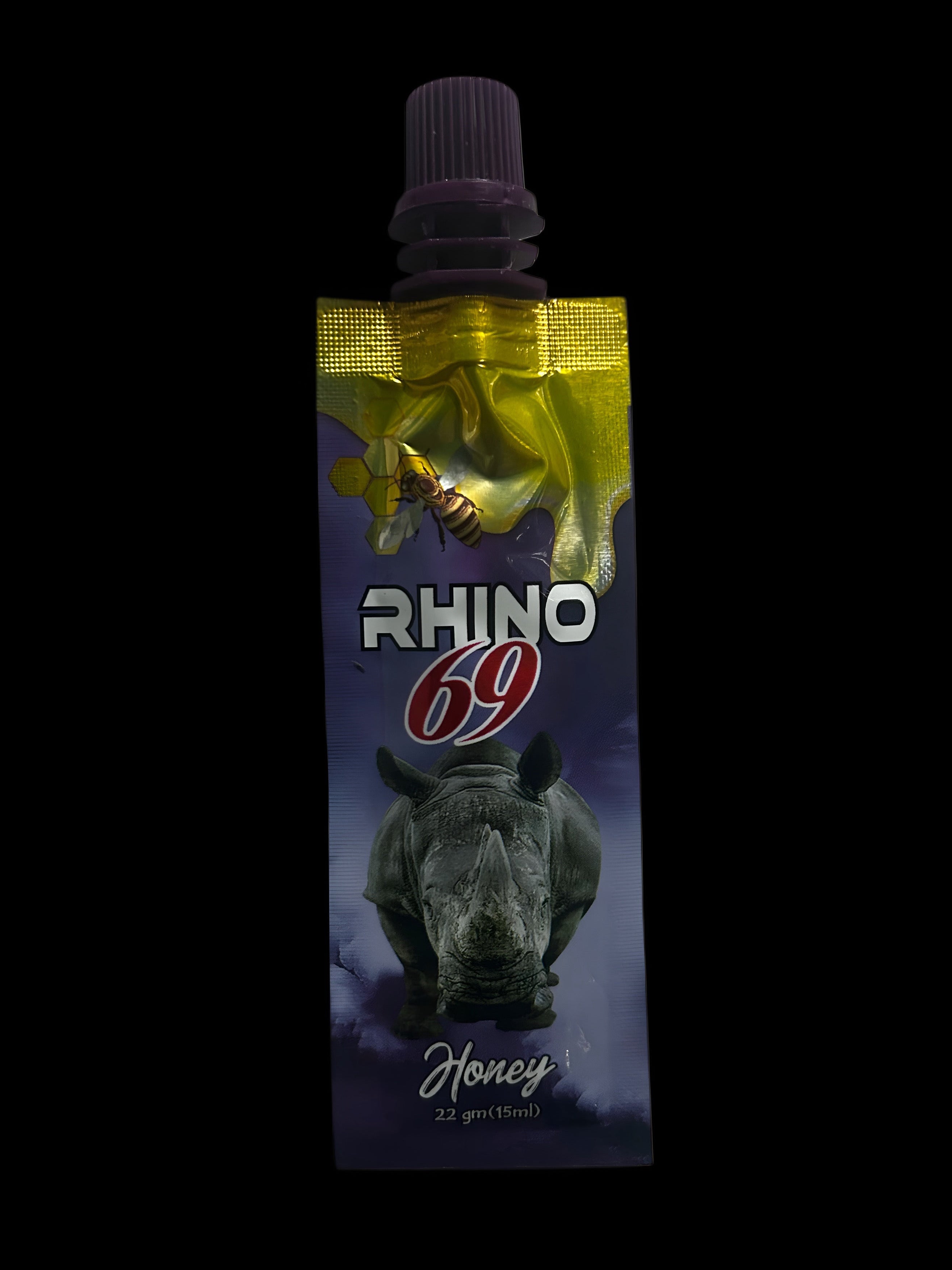 Rhino 69 Honey (15 Pouches)