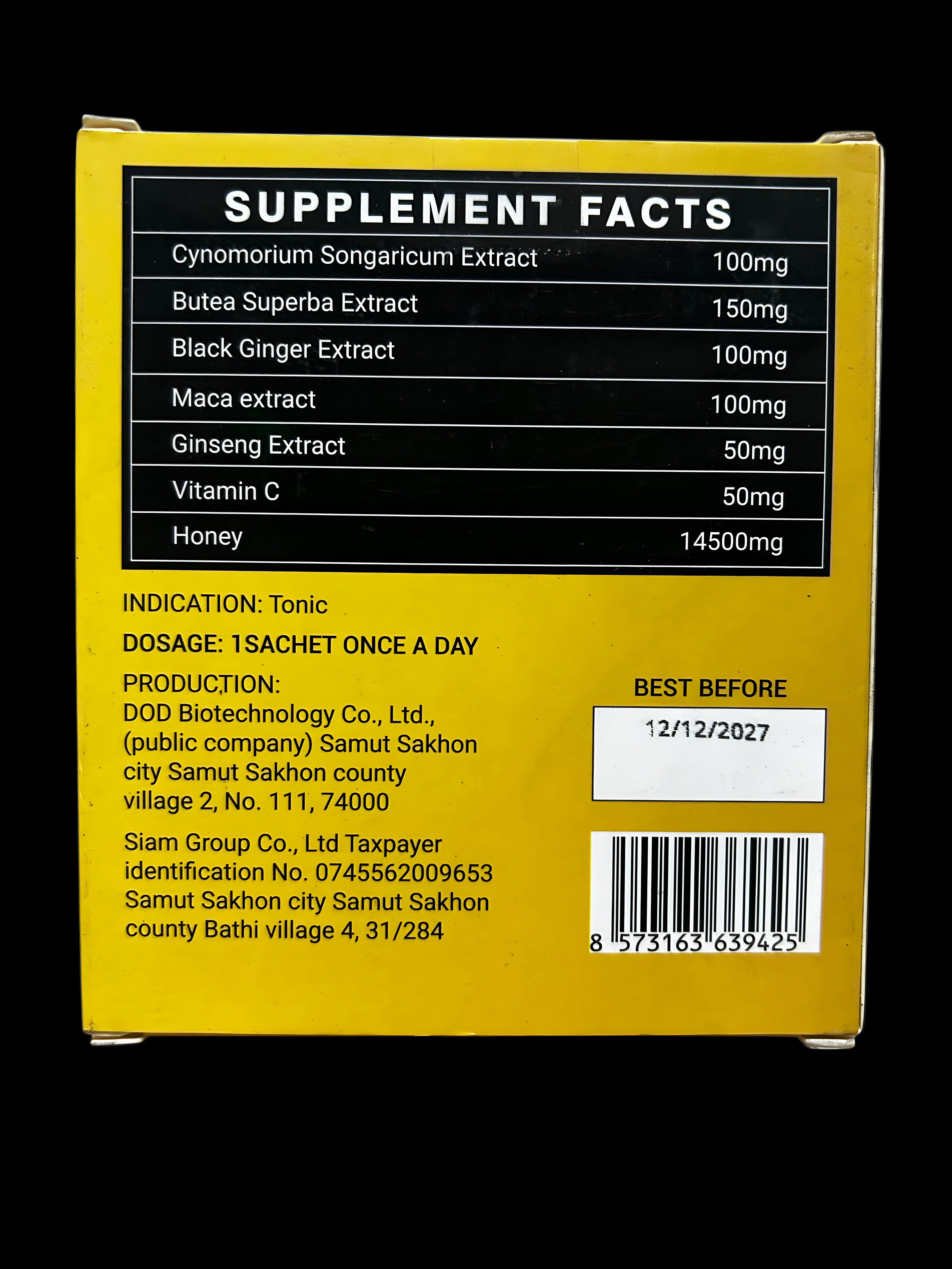 Thailand Royal Honey (10 Sachets)