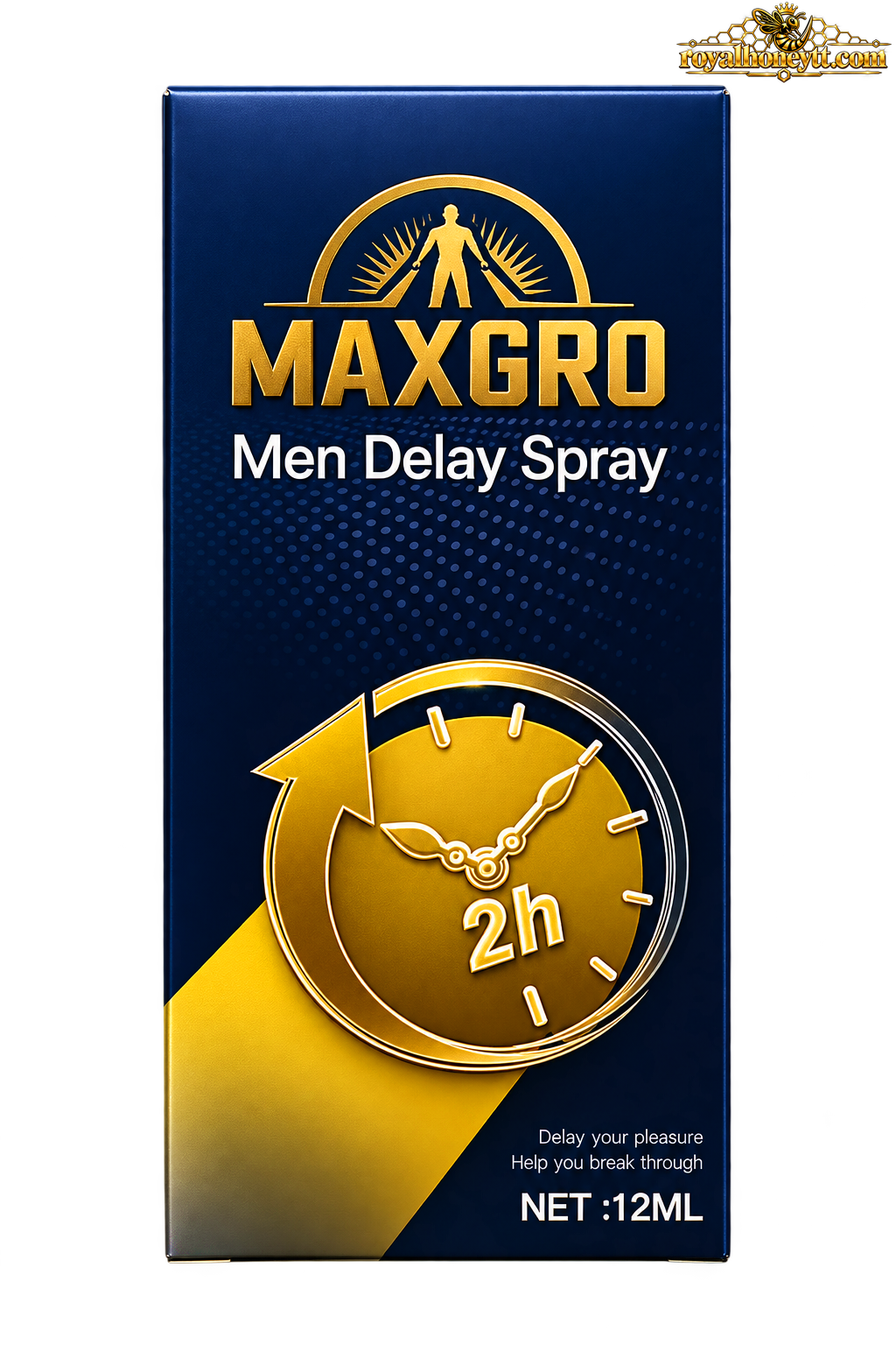 Bedroom Bully Combo Royal Honey Extreme + MaxGro Delay Spray