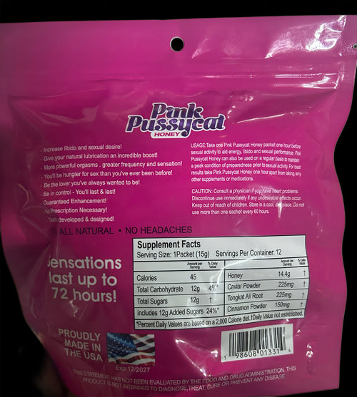 Pink Pussycat (12 Sachets)