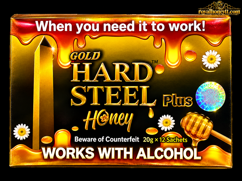 Gold Hard Steel Plus (12 Sachets)