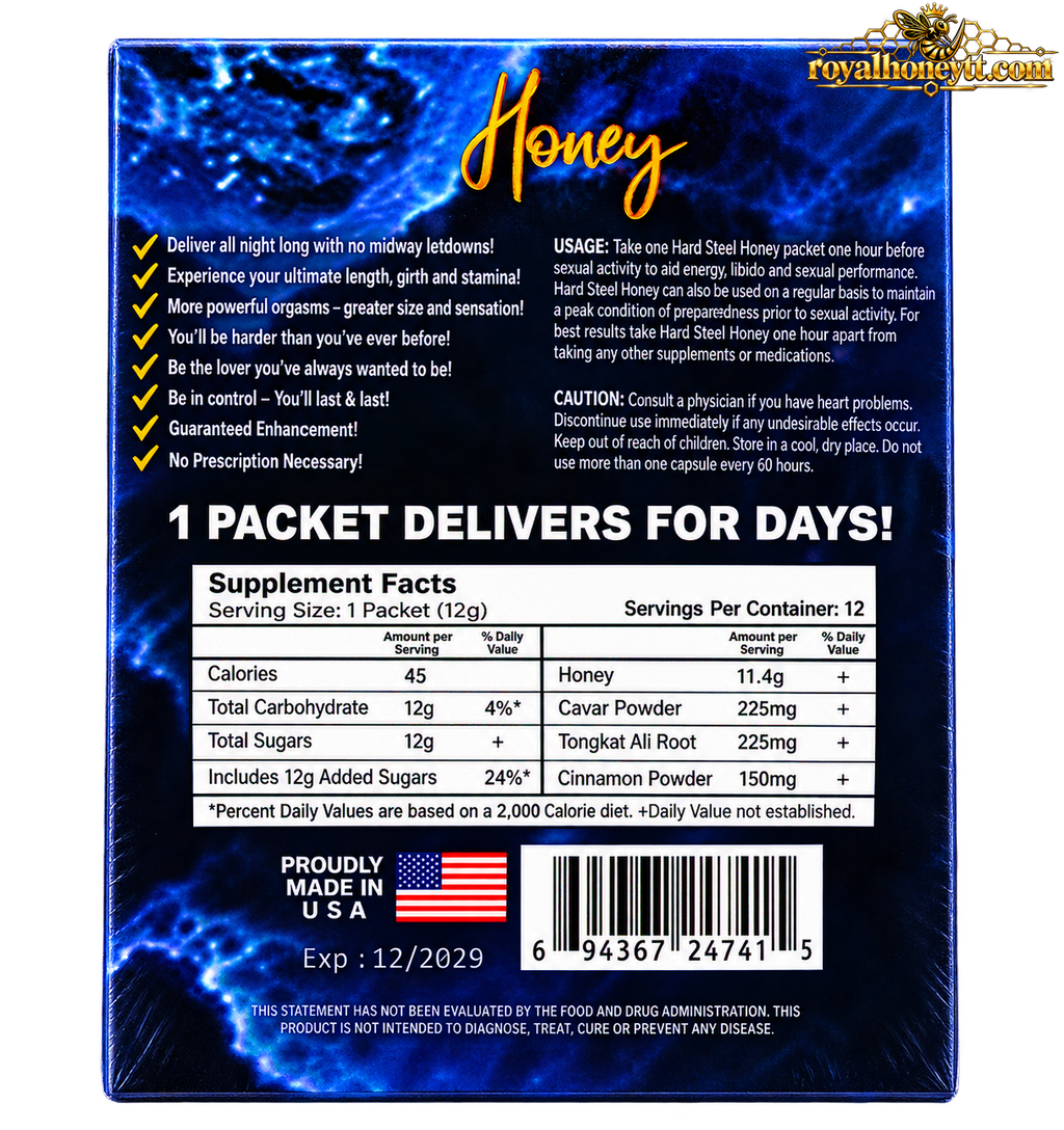 Rhino 69 Super Honey (12 Sachets)