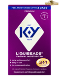 K-Y® Liquibeads® Vaginal Moisturizer (6CT)