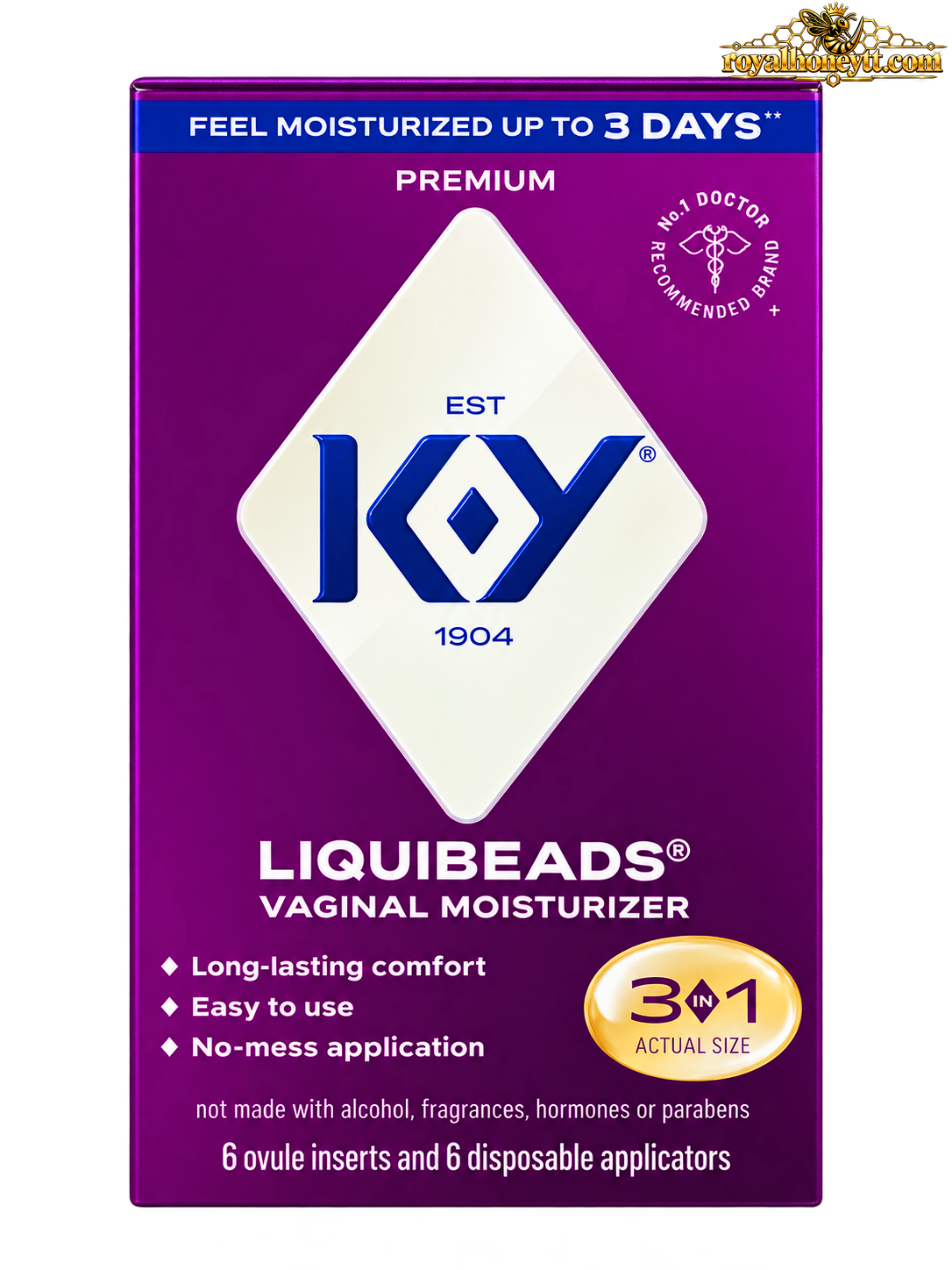 K-Y® Liquibeads® Vaginal Moisturizer (6CT)