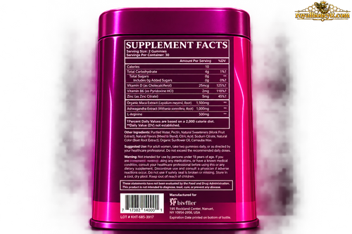 bivfller Libido Gummies for Women (60CT)