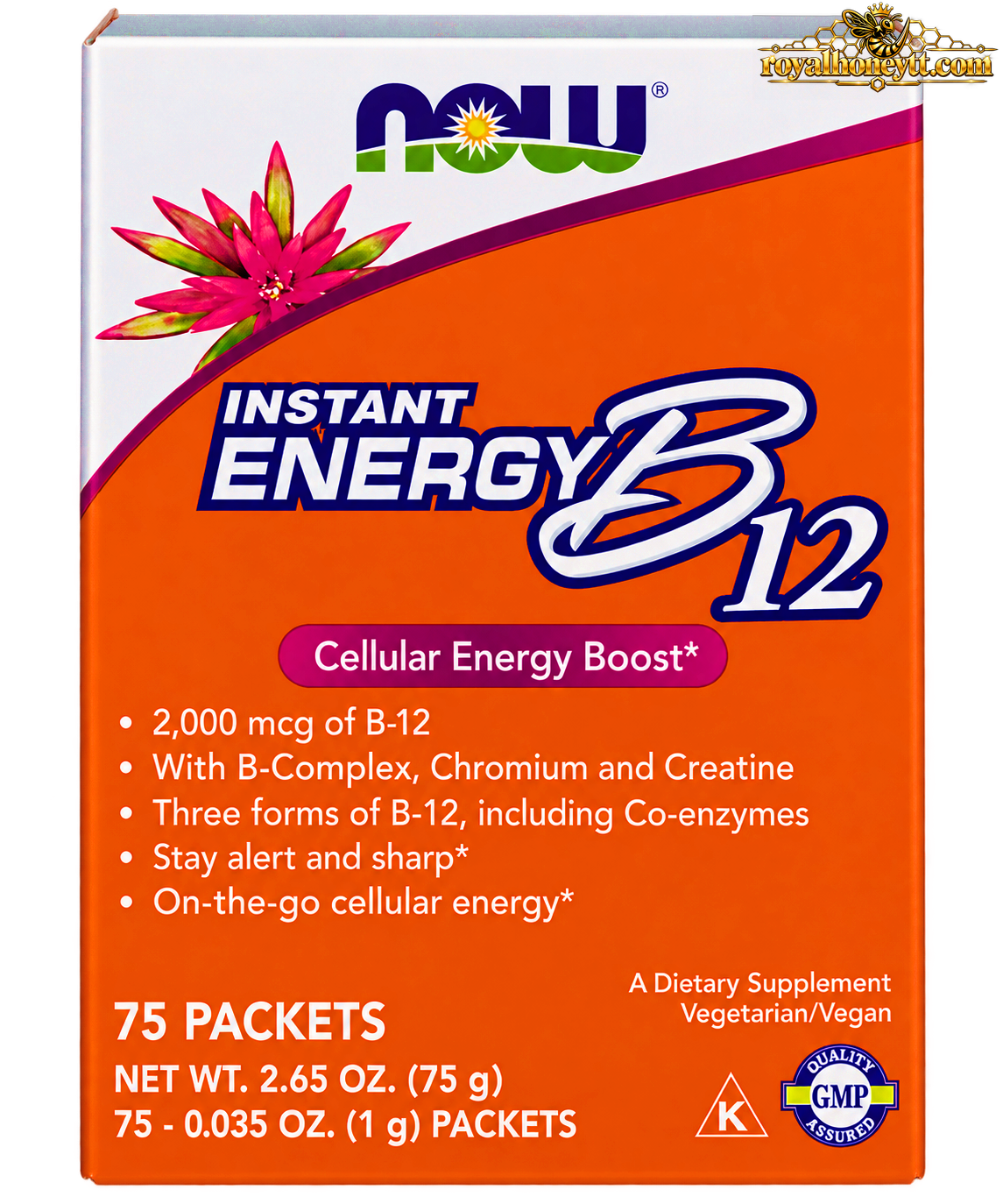 NOW® Vitamin B-12 Instant Energy (75CT)