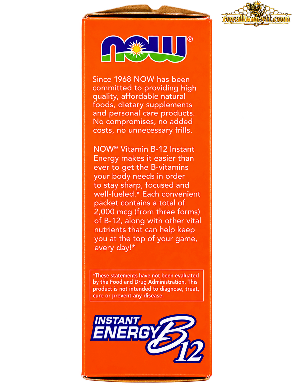 NOW® Vitamin B-12 Instant Energy (75CT)