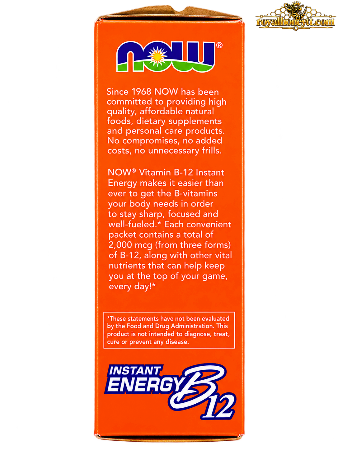 NOW® Vitamin B-12 Instant Energy (75CT)