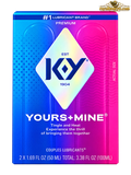 K-Y® Yours+Mine® Couples Lubricants