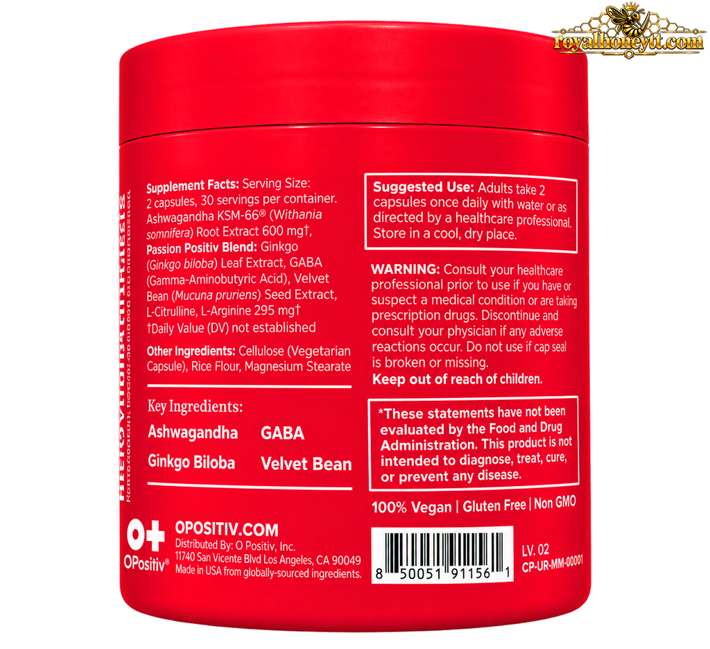 URO Vaginal Moisture + Mood Support Capsules (60CT)