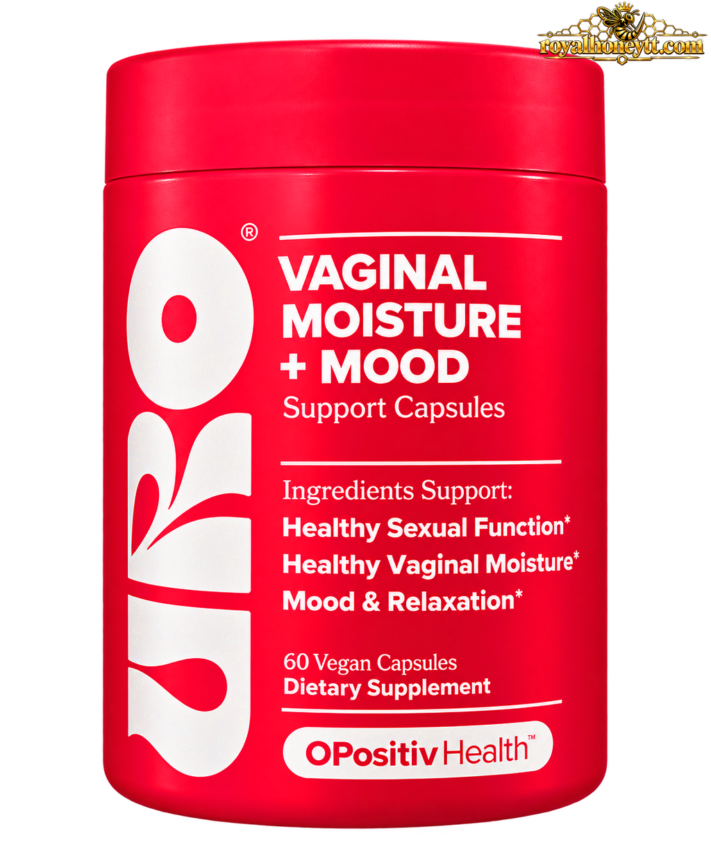 URO Vaginal Moisture + Mood Support Capsules (60CT)